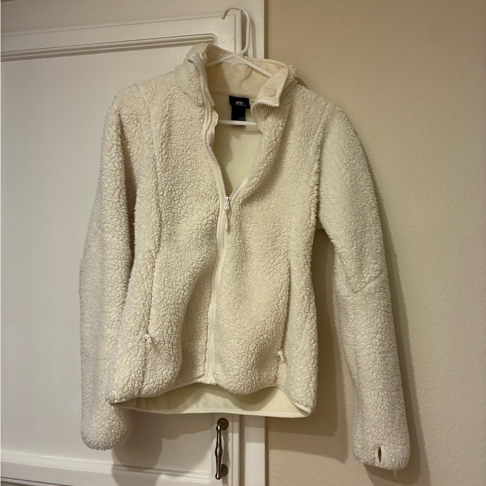 Champion Women's Off-White Teddy Jacket